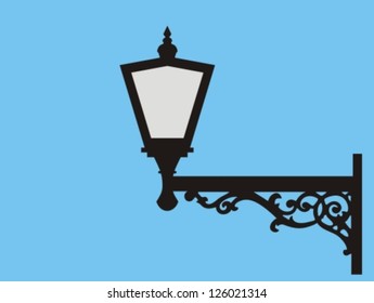 Vintage street lamp