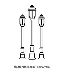 vintage street lamp