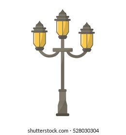 vintage street lamp