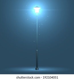 Vintage street lantern