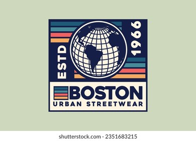 vintage streetwear style concept vector graphic tee design templates ideas