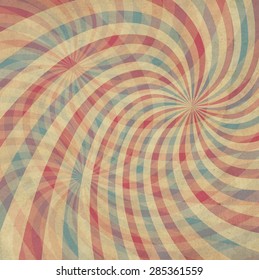 Vintage Striped Background 