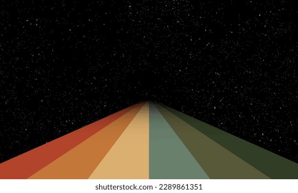 Vintage Striped Backgrounds, Posters, Banner Samples, Retro Colors from the 1970s 1980s, 70s, 80s, 90s. retro vintage 70s style stripes background poster lines. shapes vector design graphic 1980s	
