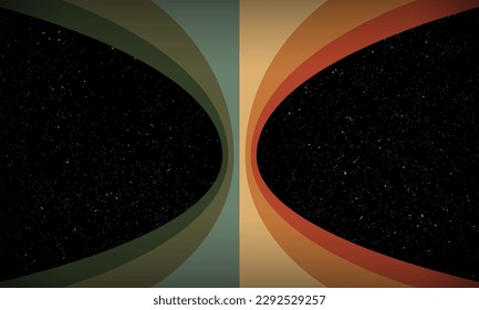 Vintage Striped Backgrounds, Posters, Banner Samples, Retro Colors from the 1970s 1980s, 70s, 80s, 90s. retro vintage 70s style stripes background poster lines. shapes vector design graphic 1980s	
