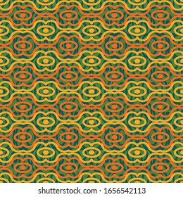 Vintage striped mesh pattern, seamless vector background.