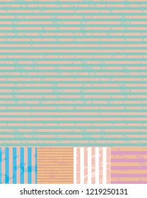 vintage striped paper