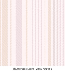 Vintage stripes vector pattern seamless fabric texture. Template pastel stripe wrapping paper for gift card or print and web design.