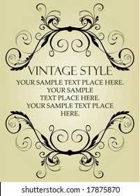 vintage style