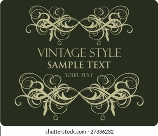 vintage style