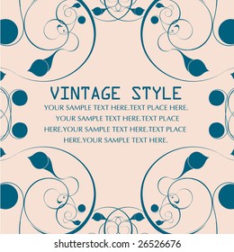 vintage style background