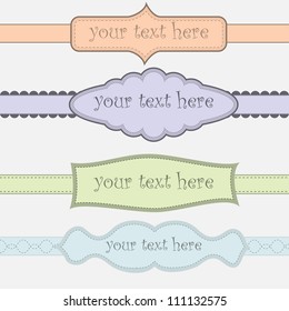 Vintage Style Banner