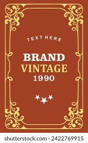 A vintage style cover that displays the beauty and warmth of a rural atmosphere, suitable for use as promotional media that wants to highlight its natural and simple charm