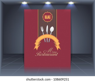 Vintage Style Cover Vector Template