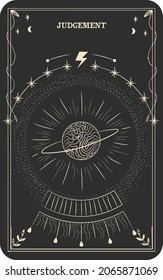vintage vintage style deck of tarot cards. magical predictions of the future, mysterious characters.
