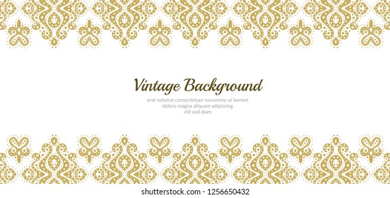 Vintage style design elements for your cards and banners.