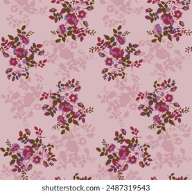 Vintage, Style,  Floral Pattern,Background, Spring Floral, Classic Dainty Floral, Seamless, Print, Design,