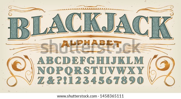 Fuente letra black jack sparrow