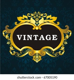 vintage style frame
