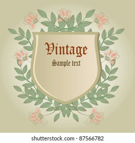 vintage style frame