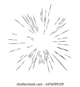 Vintage style of the image. Design elements for your projects. Hipster style. Light rays of burst. Great for retro style projects. Vector Sunbursts. Firework 