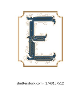 vintage style of lettering vector design