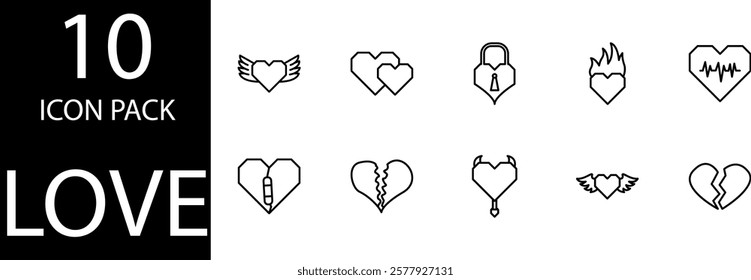 Vintage style love icon with classic texture, perfect for invitations or decoration.