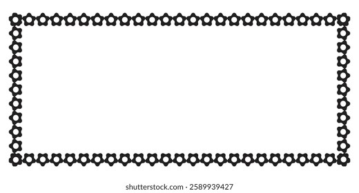 Vintage Style Page Border. EPS vector illustration