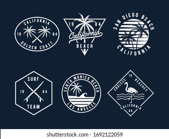Vintage style print design, for t-shirt prints patches, emblems, badges and labels and other uses.