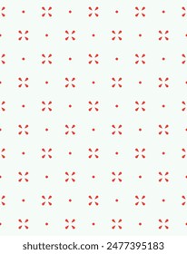Vintage style seamless pattern design. Vector illustration.