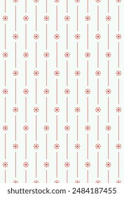 Vintage style seamless pattern design. Vector illustration.