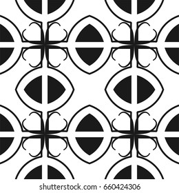 Vintage style seamless pattern. Vector illustration for wallpaper, fabric, oilcloth, textile, wrapping paper and other design