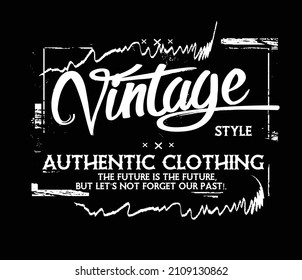 Vintage style t shirt design, vector illustration artistic element retro art, to be great, brooklyn, increase, urban, sport division, authentic clothing.