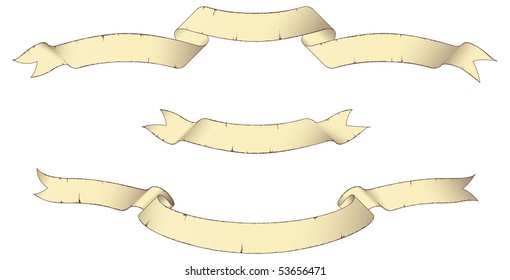 Banner vectorial de estilo vintage. Bordes duros. Gradientes de color fácilmente modificables.