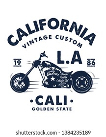 vintage style vector design for tee print - Vektör