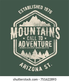diseño vectorial de estilo vintage para la impresión tee