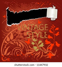 Vintage style. Vector illustration.