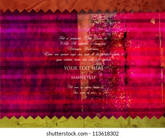 Vintage Styled background for retro design