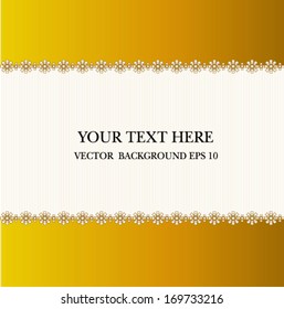 Vintage styled card. Vector background illustration, eps10