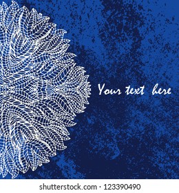 Vintage stylish ornamental vector background