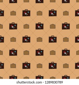 vintage suitcase background
