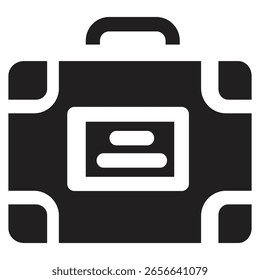 Ilustración de maleta de Antiguas� Vector eps 10
