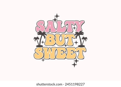 Vintage Summer Beach EPS T-shirt Design. Summer T-shirt