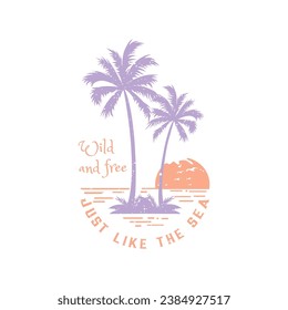 Vintage Summer PNG Sublimation Design
