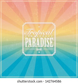 vintage summertime banner trip drive classical vacation summer earth star travel isolated abstraction holiday scene sky sight warm sea blue journey shoreline setting vista luxurious offshore gorgeous