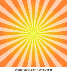 Vintage sun
