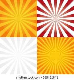Vintage sun