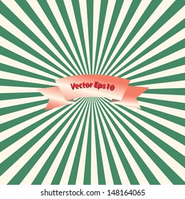 Vintage Sun Ray  Design Template,Vector Eps10 
