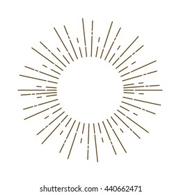 VIntage Sunburst