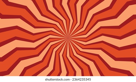 Vintage sunburst retro banner background. Colourful sunburst. Vector illustration background