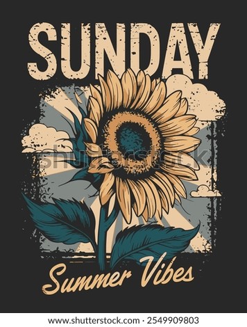 Similar – Image, Stock Photo sunday flowers Sunflowers
